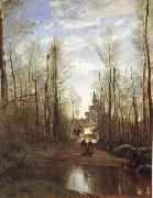 The church of Marissel Corot Camille